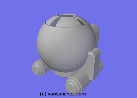 Ball ver KA 3d gundam mesh cg sandrum