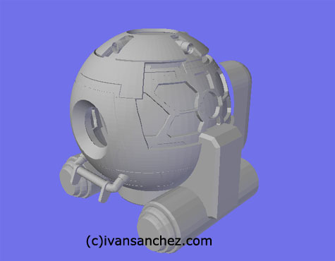 Ball ver KA 3d gundam mesh cg sandrum