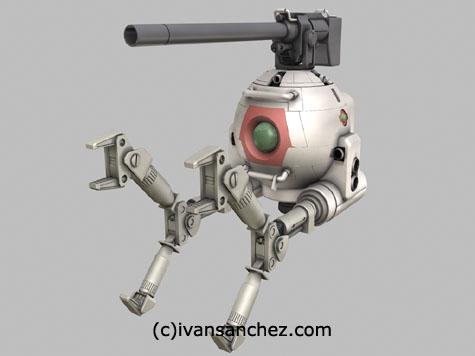 Ball ver KA 3d gundam mesh cg sandrum
