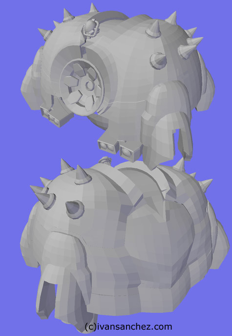 mobile suit gundam mobile armor apsalus I II III 3d mesh cg sandrum