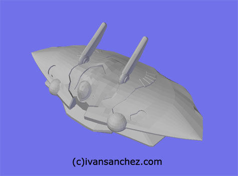 Gundam ver KA Big Zam 3d gundam mesh cg sandrum