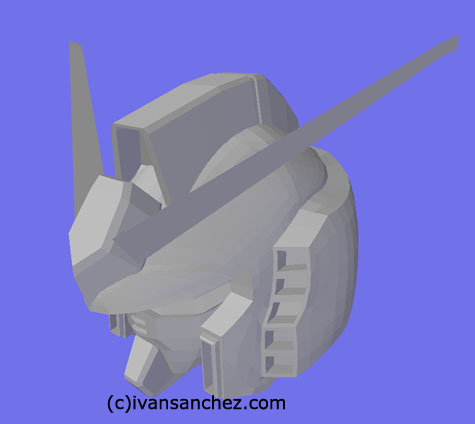 Rx-78 gundam 3d mesh cg sandrum