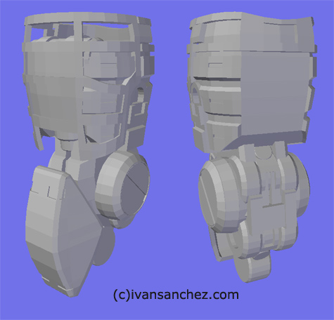 mobile suit gundam zaku II F2 ver 2 gouf custom J 3d mesh cg sandrum bonds of the battlefield senjo no kizuna