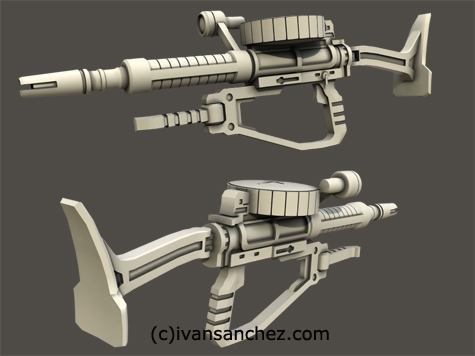 mobile suit gundam zaku II F2 ver 2 gouf custom J 3d mesh cg sandrum bonds of the battlefield senjo no kizuna 