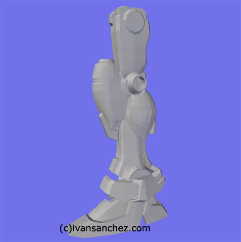 gp01 gundam zepheranthes 3d mesh cg sandrum