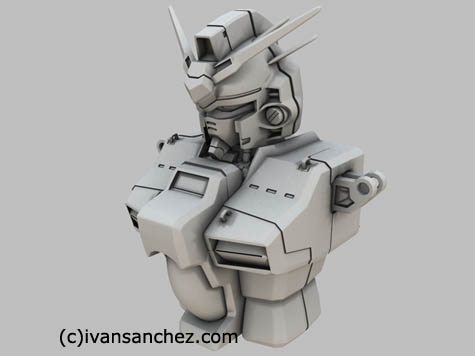 dendrobium gp03 stamen orchis gundam 3d mesh sandrum