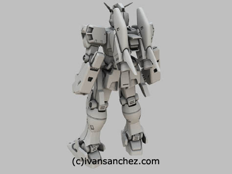 dendrobium gp03 stamen orchis gundam 3d mesh sandrum