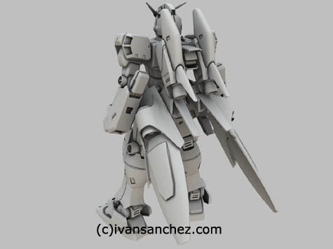 dendrobium gp03 stamen orchis gundam 3d mesh sandrum