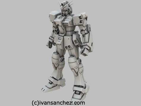 dendrobium gp03 stamen orchis gundam 3d mesh sandrum