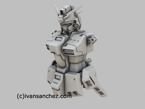 dendrobium gp03 stamen orchis gundam 3d mesh sandrum