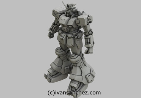 Gp01 Gp02 Gp01fb Gp03 Physalis Zephyranthes Stamen Orchis Dendrobium 3d gundam mesh cg sandrum
