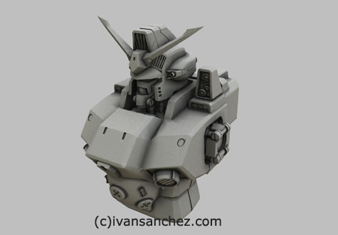 Gp01 Gp02 Gp01fb Gp03 Physalis Zephyranthes Stamen Orchis Dendrobium 3d gundam mesh cg sandrum