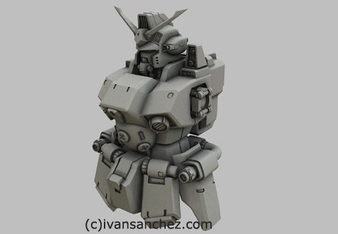 Gp01 Gp02 Gp01fb Gp03 Physalis Zephyranthes Stamen Orchis Dendrobium 3d gundam mesh cg sandrum