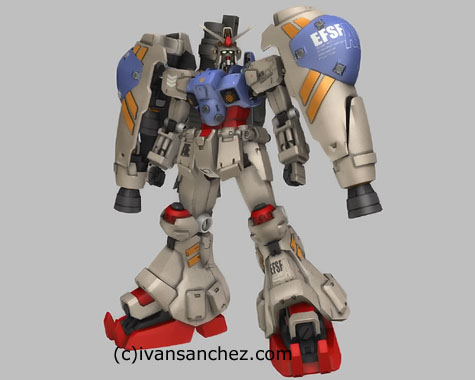 Gp01 Gp02 Gp01fb Gp03 Physalis Zephyranthes Stamen Orchis Dendrobium 3d gundam mesh cg sandrum