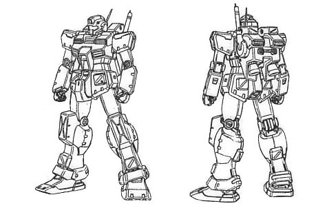 powered gm gundam 0083 3d mesh cg sandrum