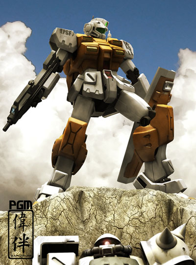 0083 powered gm gundam 3d mesh cg sandrum