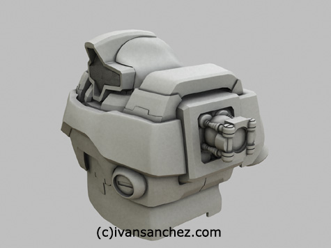 mobile suit gundam 0083 stardust memories rick dom xamel 3d mesh cg sandrum