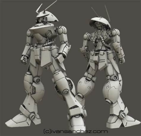 mobile suit gp04 blossom physalis zepheranthes gerbera tetra kai gp01 gp01fb gp02 gp03 gp04 dendrobium stamen orchis mobile weapons platform 3d mesh cg sandrum