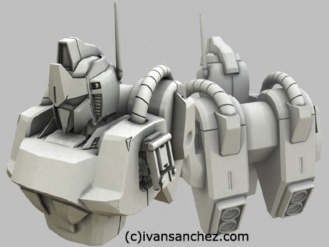 mobile suit delta zeta gundam char's quatro bajeena hyaku shiki kai  plus 3d mesh cg sandrum