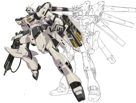 Hi-Nu Hi Nu gundam 3d mesh cg sandrum