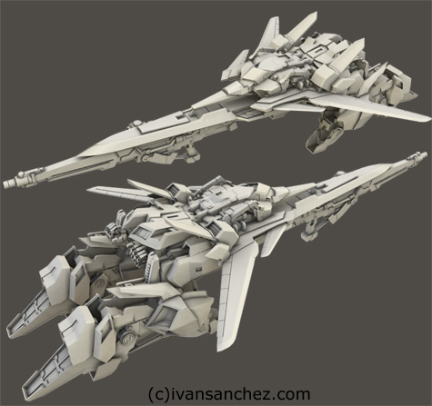 mobile suit delta plus zeta gundam char's quatro bajeena hyaku shiki kai  plus 3d mesh cg sandrum
