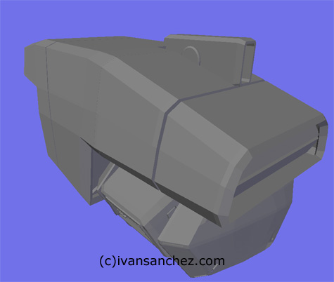 mobile suit gundam Unicorn Destroy mode 3d mesh cg sandrum