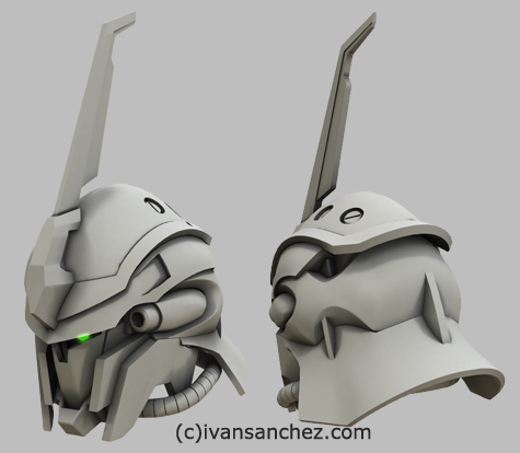 mobile suit gundam unicorn shinanju MG katoki 3d mesh cg sandrum