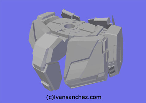 mobile suit gundam Unicorn Destroy mode 3d mesh cg sandrum