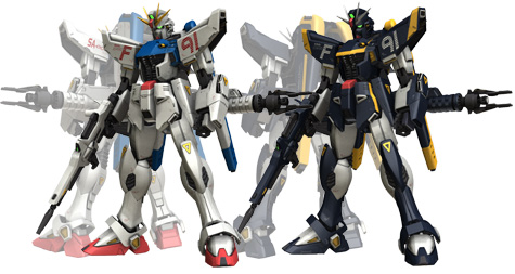mobile suit f91 harrison gundam 3d mesh cg sandrum