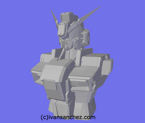 mobile suit gundam char's counterattack beltorchikas children hi nu hi-nu nightingale sazabi 3d mesh cg sandrum