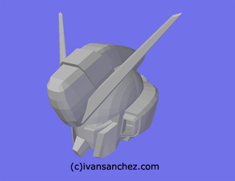 crossbone gundam x1 x2 x3 3d mesh cg sandrum