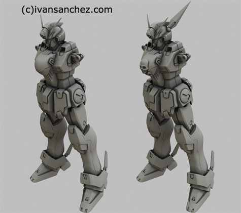 crossbone gundam x1 x2 x3 3d mesh cg sandrum