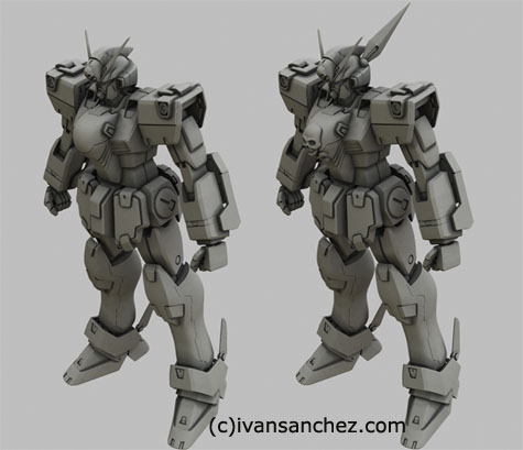 crossbone gundam x1 x2 x3 3d mesh cg sandrum