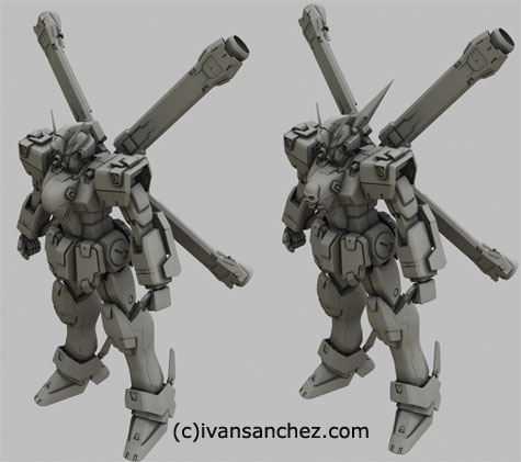 crossbone gundam x1 x2 x3 3d mesh cg sandrum