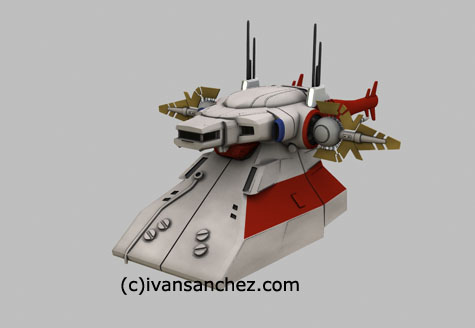 archangel gundam seed 3d test color lightwave