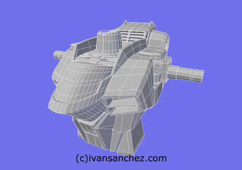 freedom gundam 3d mesh sandrum