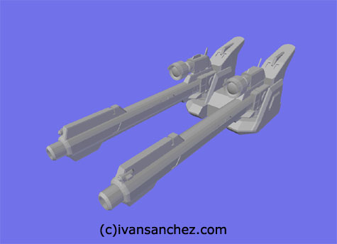 crossbone gundam x1 x2 x3 3d mesh cg sandrum