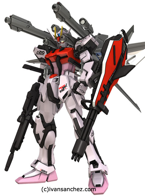 ver KA gundam 3d mesh cg sandrum