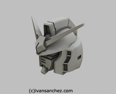 mobile suit zeta gundam MKII mark 2 3d mesh cg sandrum