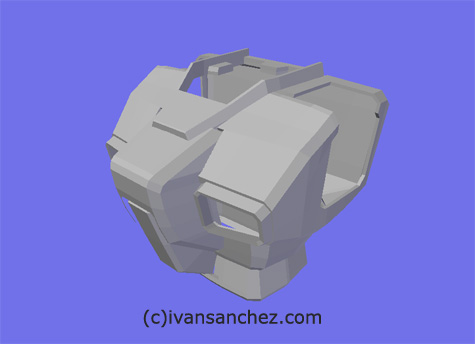 mobile suit zeta gundam MKII mark 2 3d mesh cg sandrum