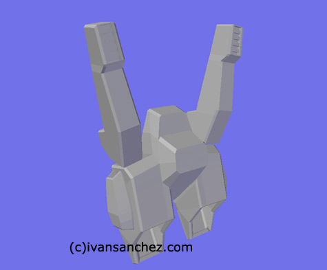 mobile suit zeta gundam MKII mark 2 3d mesh cg sandrum
