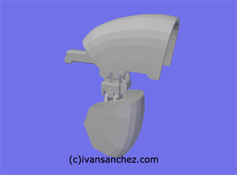 asshimar keehar advance of z 3d gundam mesh cg sandrum