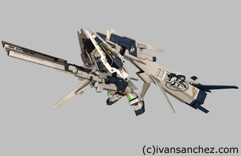 hazel gundam hrududu 3d mesh sandrum