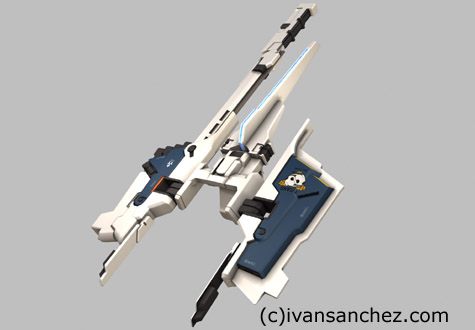 hazel rah hrududu gundam 3d mesh sandrum