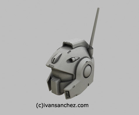 mobile suit Nemo gundam 3d mesh cg sandrum