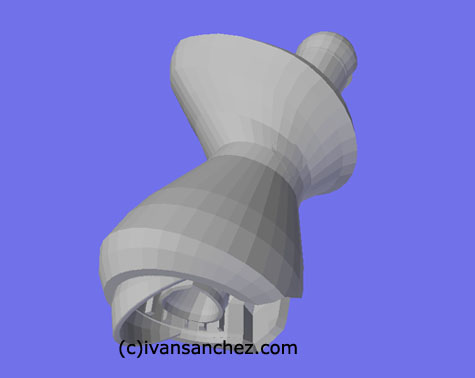 zeta gundam qubeley mkII advance of z 3d mesh cg sandrum