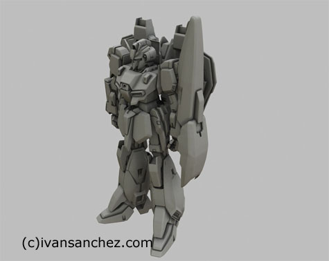 zeta gundam 3d mesh sandrum shield