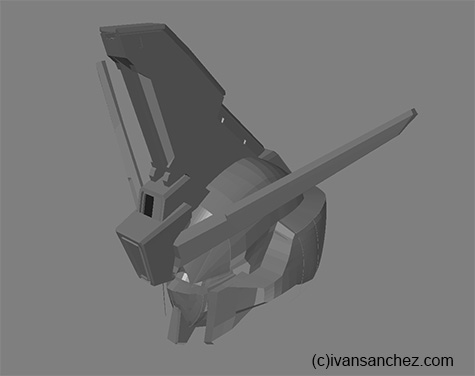 mobile suit gundam seed aegis 303 zgmf 3d mesh cg sandrum 