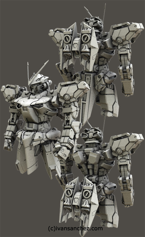 mobile suit gundam seed destiny infinite justice strike EVOLVE Perfect Grade PG freedom astray red frame MG 3d mesh cg sandrum