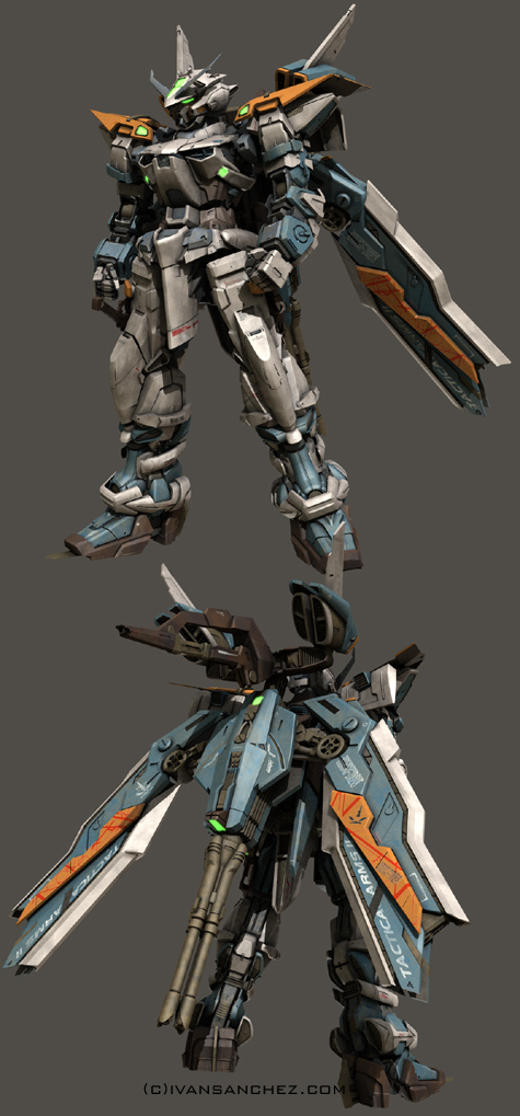 mobile suit gundam seed destiny infinite justice strike EVOLVE Perfect Grade PG freedom astray red blue frame second 2nd revise MG 3d mesh cg sandrum